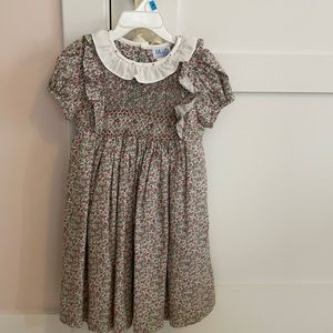 Luli & Me Toddler Smocked Dress